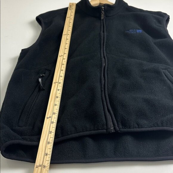 Vintage The North Face TNF Made in the USA Men's Black Fleece Vest - Size Large - Picture 7 of 8